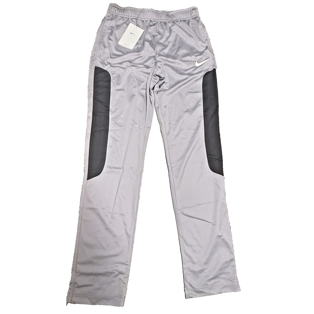 Nike Training Pant Youth Boys Size XL Standard Fit Grey & Black